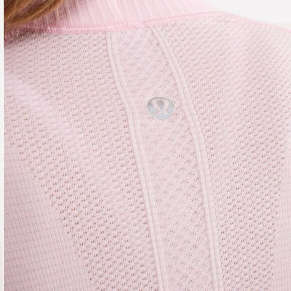 Lululemon run Swiftly Tech Long SleevePig Pink - Picture 3 of 3